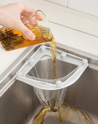 Anti-Clog Kitchen Sink Strainer & Mesh Bag Kit