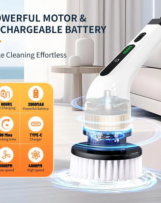 ProGlide 9-in-1 Electric Scrubber - Multi-Purpose Cordless Cleaning Power.