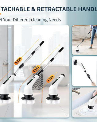 ProGlide 9-in-1 Electric Scrubber - Multi-Purpose Cordless Cleaning Power.